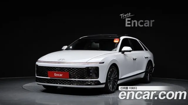 Hyundai Grandeur Hybrid (GN7) 2023 Белый из Кореи