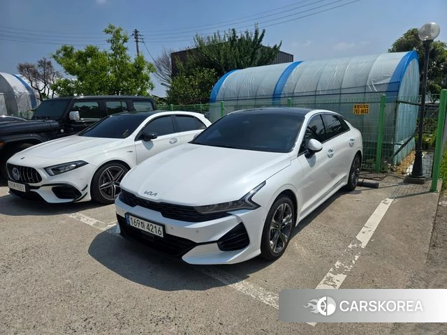 Kia K5 3rd generation 2022 Белый из Кореи