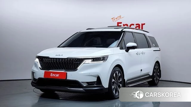 Kia Carnival 4th generation 2021 Белый из Кореи