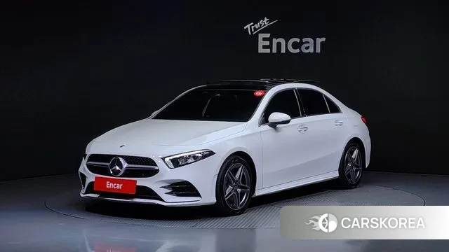 Mercedes-Benz A-Class W177 2022 Белый из Кореи
