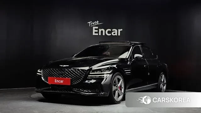 Genesis G80 (RG3) 2022 Черный из Кореи