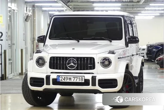 Mercedes-Benz G-Class W463b 2021 Белый из Кореи