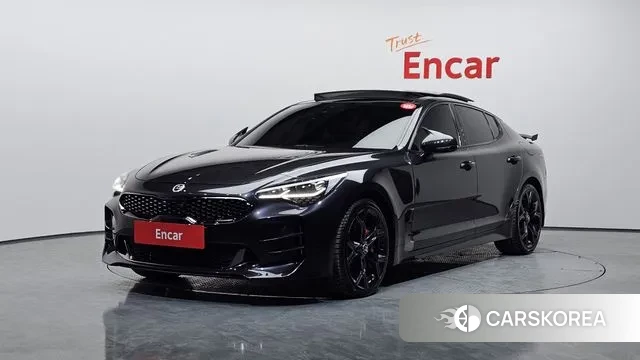 Kia Stinger 2018 Серый из Кореи