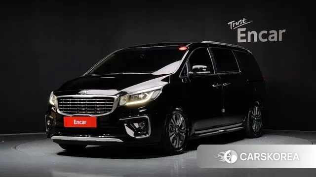 Kia The New Carnival 2018 Черный из Кореи