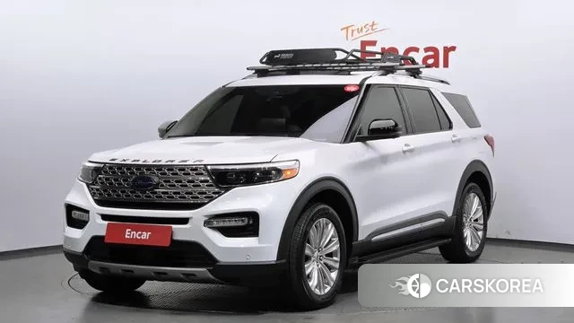 Ford Explorer 6th Generation 2021 Белый из Кореи