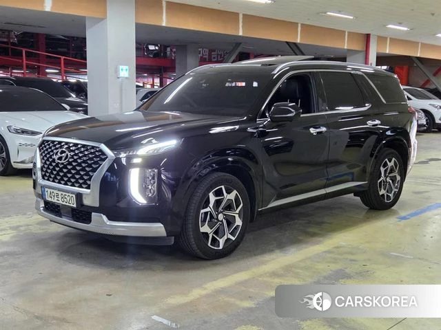 Hyundai Palisade 2021 Черный из Кореи