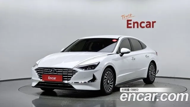 Hyundai Sonata Hybrid (DN8) 2020 Белый из Кореи