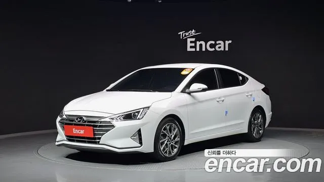 Hyundai The New Avante AD 2019 Белый из Кореи