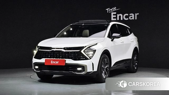 Kia Sportage 5th Generation Hybrid 2023 Белый из Кореи