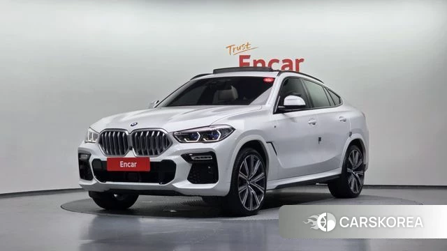 BMW X6 (G06) 2021 Белый из Кореи