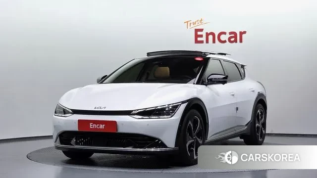 Kia EV6 2023 Белый из Кореи