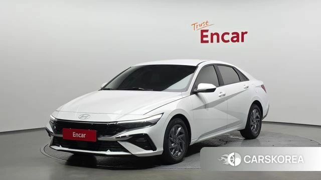 Hyundai The New Avante (CN7) 2023 Белый из Кореи