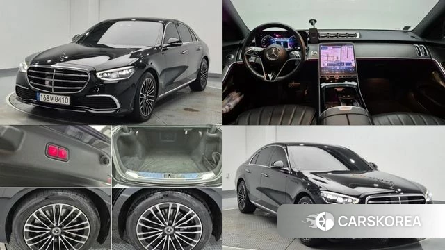 Mercedes-Benz S-Class W223 2021 Черный из Кореи