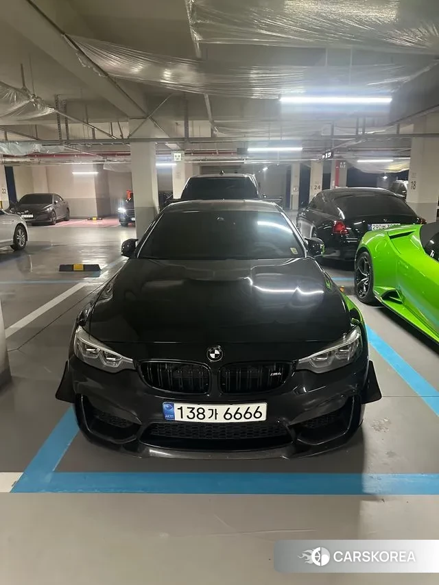 BMW M4 (F82) 2018 Черный из Кореи