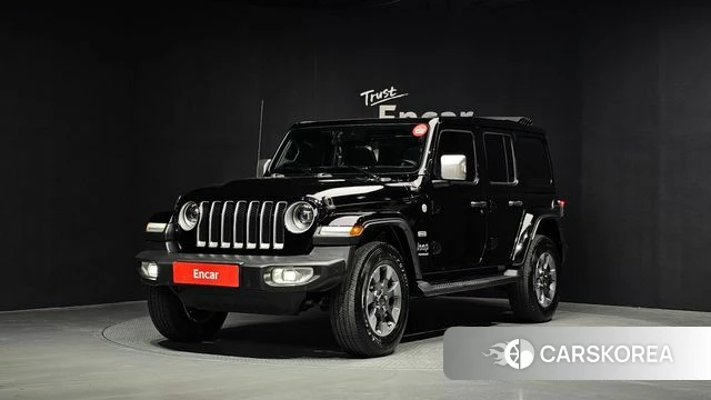 Jeep Wrangler (JL) 2023 Черный из Кореи
