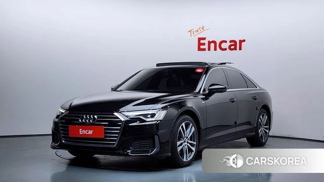 Audi A6 (C8) 2022 Черный из Кореи