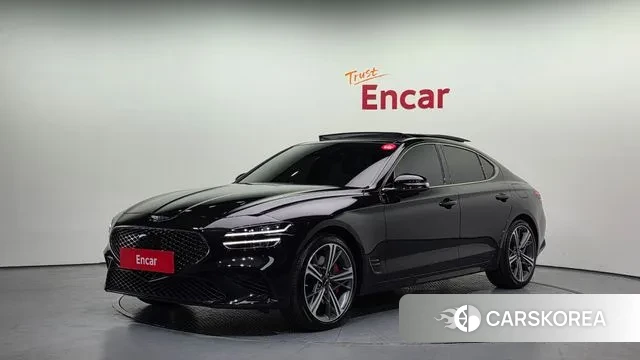 Genesis The New G70 2024 Черный из Кореи