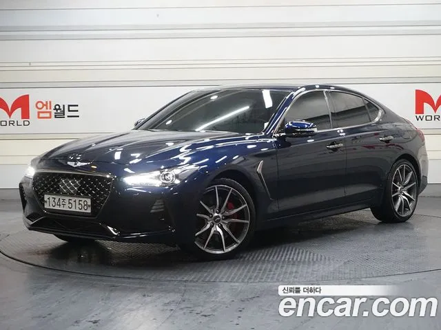Genesis G70 2020 Синий из Кореи