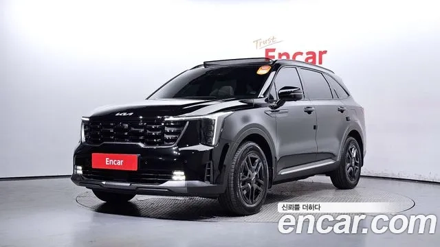 Kia The New Sorento 4th Generation 2023 Черный из Кореи