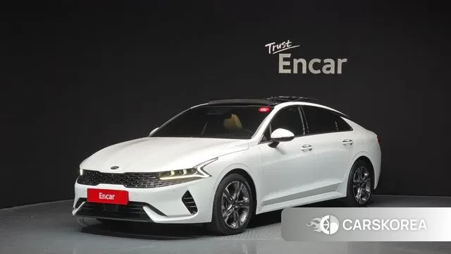 Kia K5 Hybrid 3rd Generation 2021 Белый из Кореи