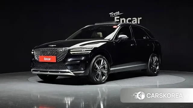 Genesis GV70 2022 Черный из Кореи