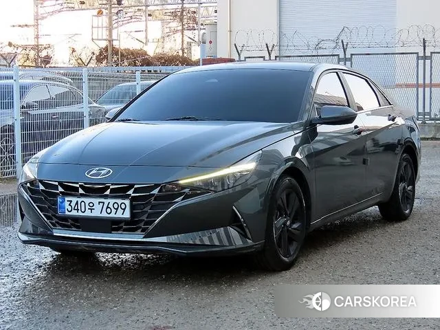 Hyundai Avante (CN7) 2021 Серый из Кореи