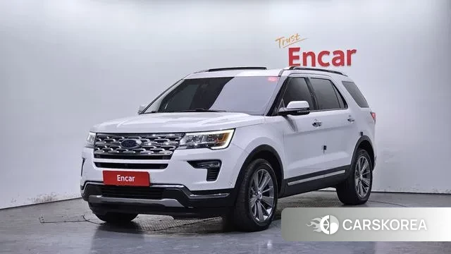 Ford Explorer 2018 Белый из Кореи