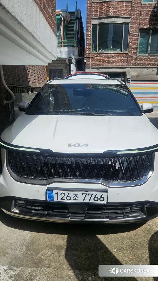 Kia The New Carnival 4th Generation 2024 Белый из Кореи