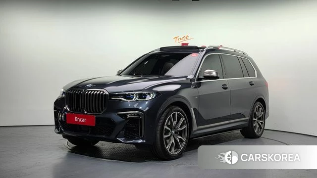 BMW X7 (G07) 2022 Серый из Кореи