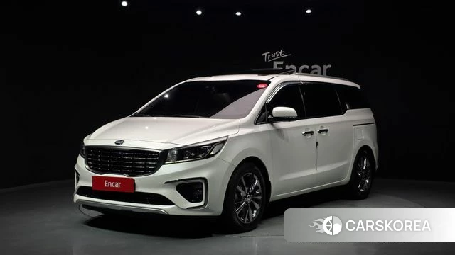 Kia The New Carnival 2018 Белый из Кореи