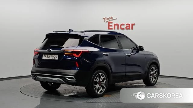 Kia Seltos 2020 Синий из Кореи