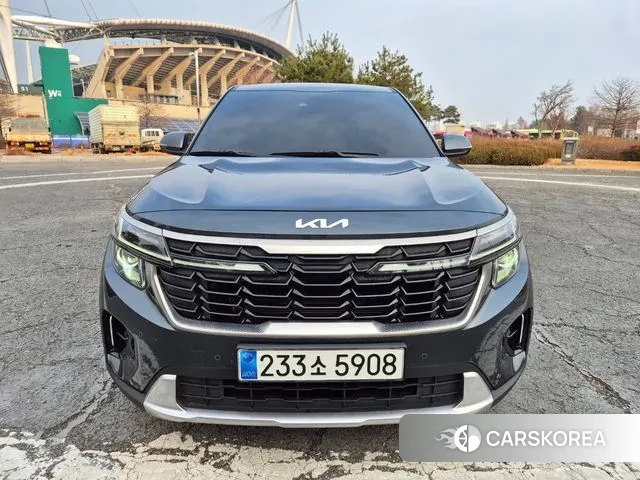 Kia The New Seltos 2023 Серый из Кореи