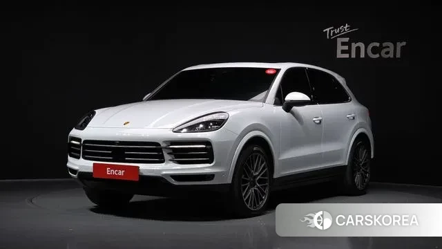 Porsche Cayenne (PO536) 2021 Белый из Кореи