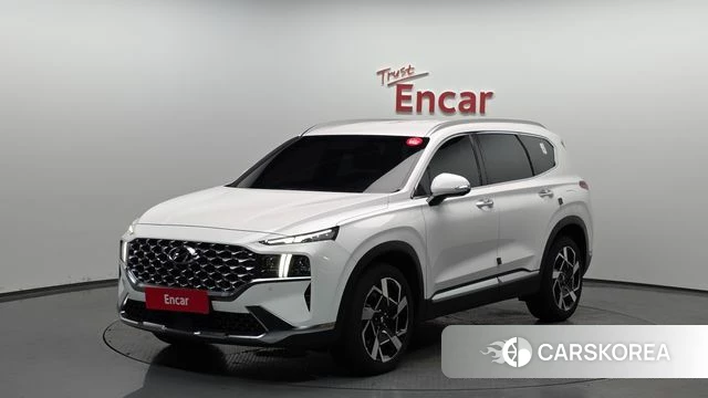 Hyundai The New Santa Fe 2021 Белый из Кореи