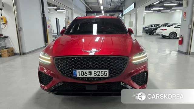 Genesis GV70 2021 Красный из Кореи