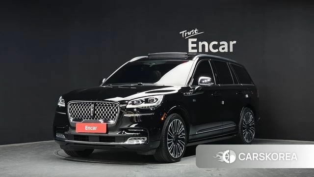 Lincoln Aviator 2nd generation 2021 Черный из Кореи