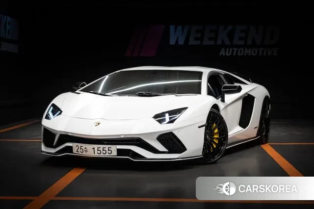 Lamborghini Aventador 2018 Белый из Кореи