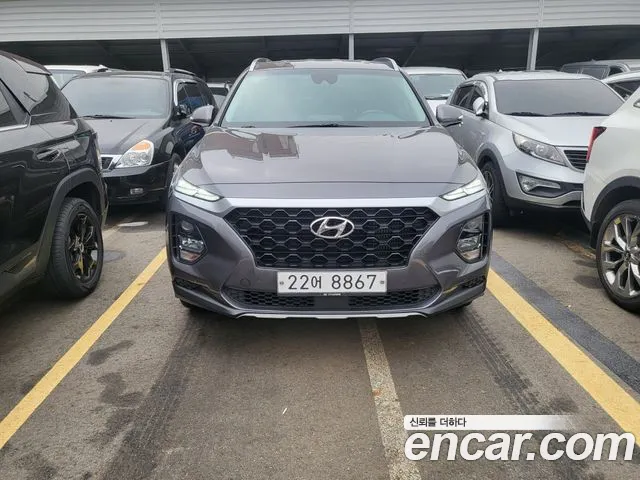 Hyundai Santa Fe TM 2019 Серый из Кореи