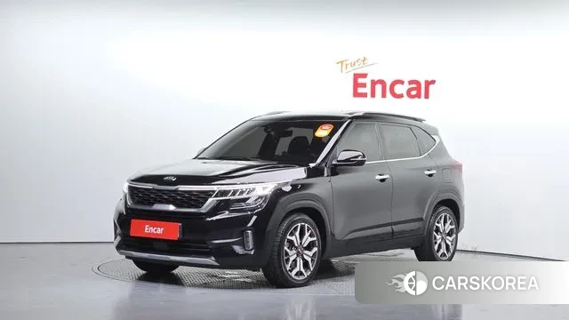 Kia Seltos 2019 Черный из Кореи