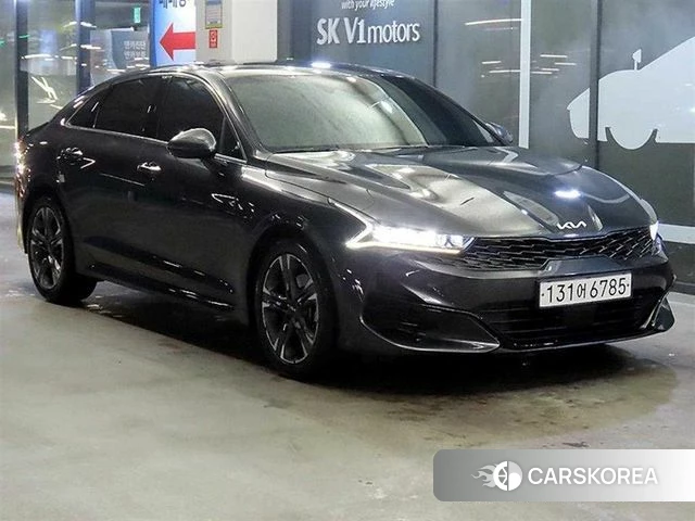 Kia K5 3rd generation 2023 Серый из Кореи