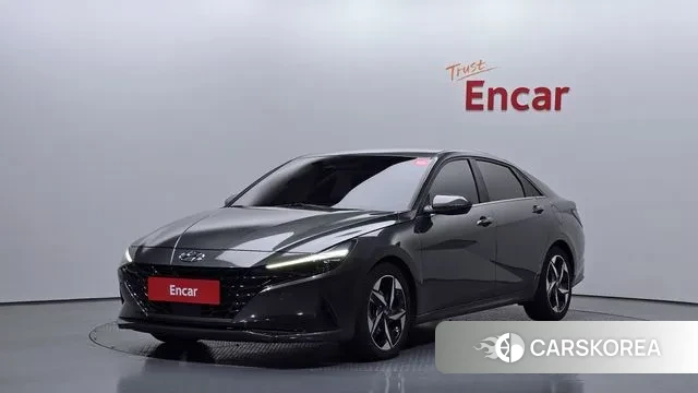 Hyundai Avante Hybrid (CN7) 2022 Серый из Кореи