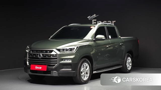 Ssangyong The New Rexton Sports Cannes 2024 Светло-зеленый из Кореи