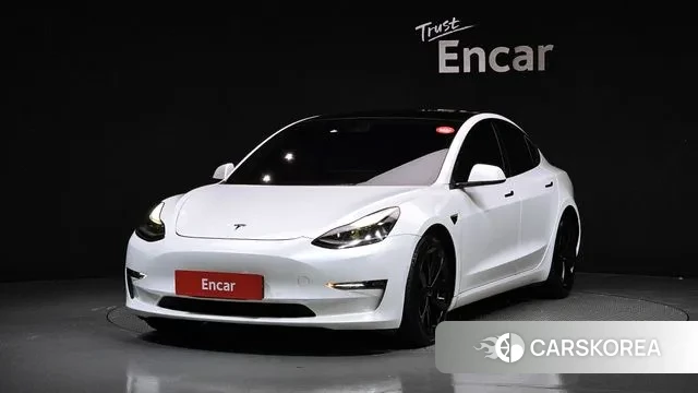 Tesla Model 3 2022 Белый из Кореи