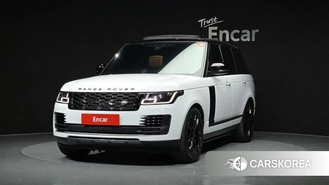 Land Rover Range Rover 4th Generation 2021 Белый из Кореи