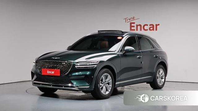 Genesis GV70 2021 Темно-зеленый из Кореи