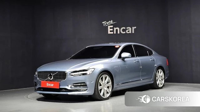 Volvo S90 2019 Светло-серебряный цвет из Кореи