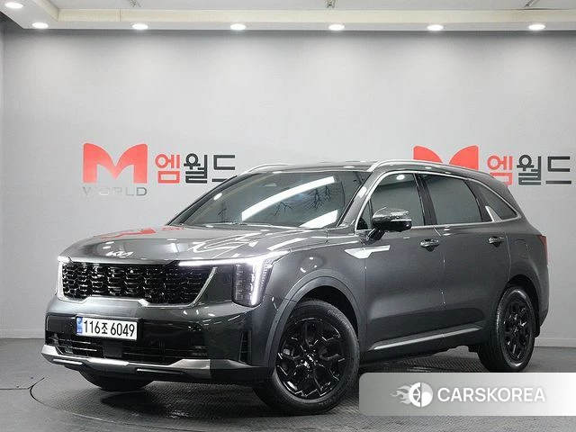 Kia The New Sorento 4th Generation 2024 Серый из Кореи