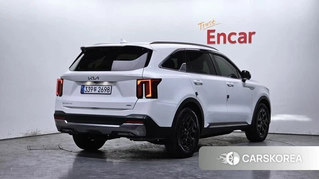 Kia The New Sorento 4th Generation 2024 Белый из Кореи