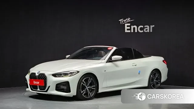 BMW 4 Series (G22) 2021 Белый из Кореи