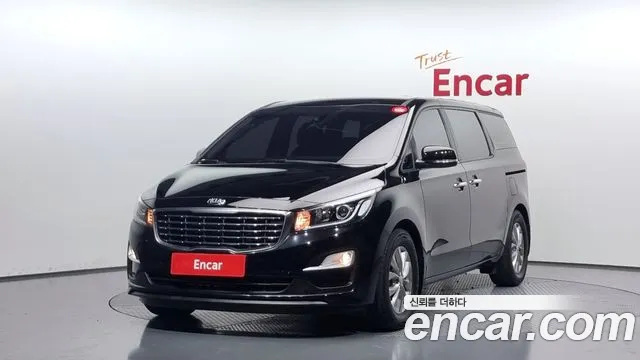 Kia The New Carnival 2020 Черный из Кореи